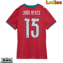 Portugal Joao Neves #15 Replica Home Shirt Ladies World Cup 2026 Short Sleeve